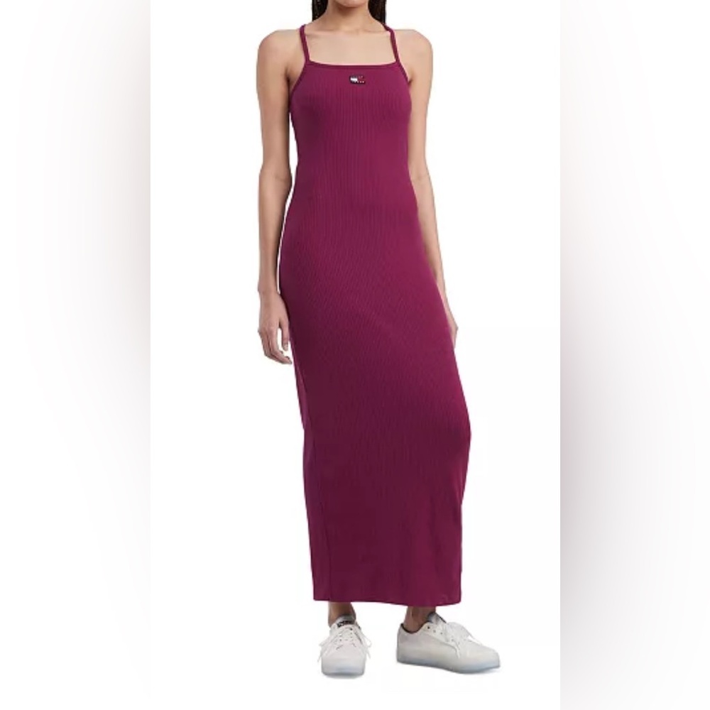 Tommy Jeans
Women's Badge Ribbed Tank Dress